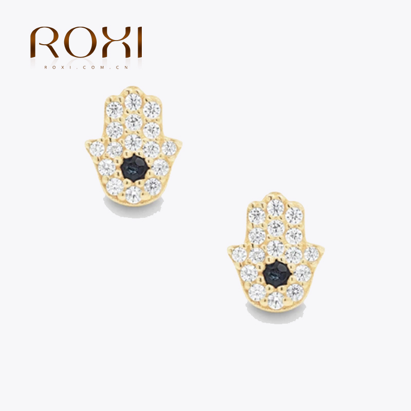 Vintage Things Collection - ROXI luksusowe oczy 925 srebro Piercing
