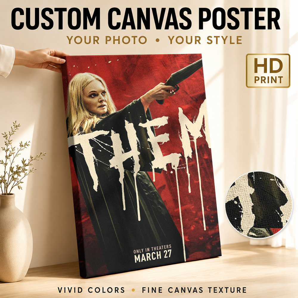Vintage Collectible Posters - Plakat na płótnie z filmem Them,
