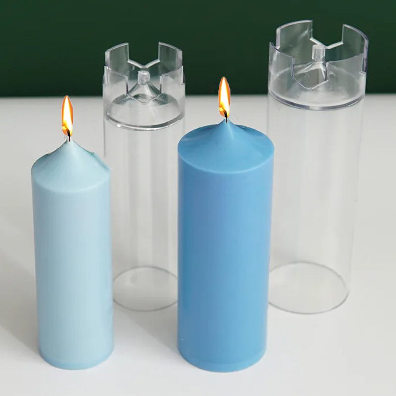 Vintage Things Collection - 3D Spire Cylinder Candle Mold DIY