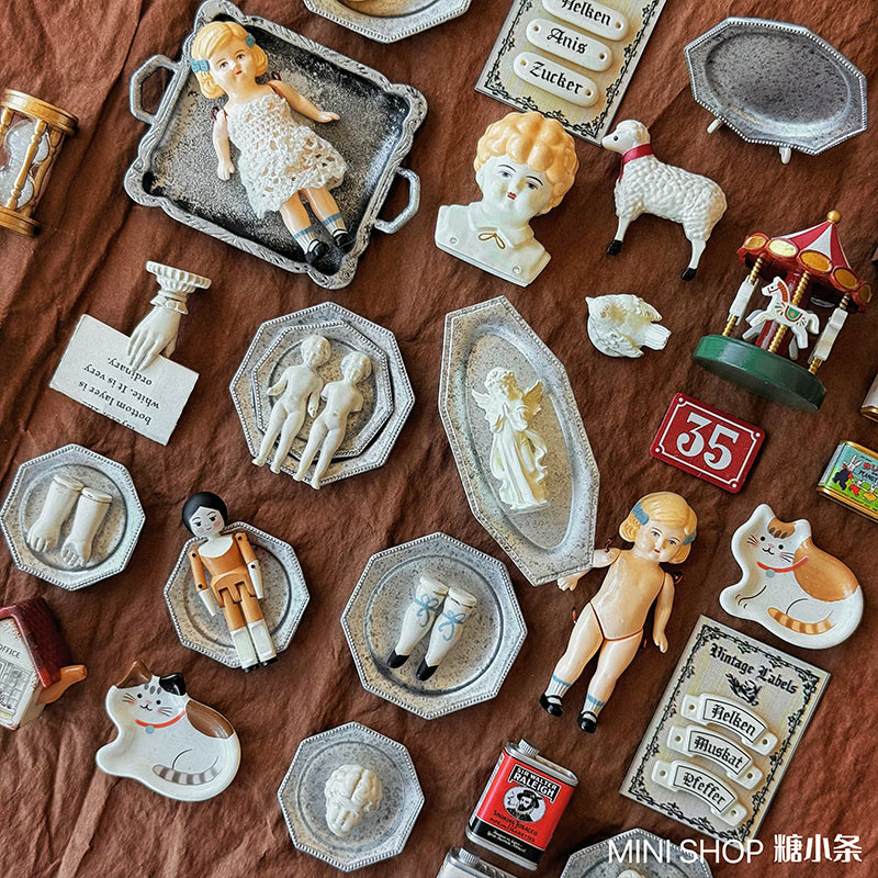 Miniaturowy Zestaw Lalek Vinta – Vintage Collectible Figurines recenzja i cena