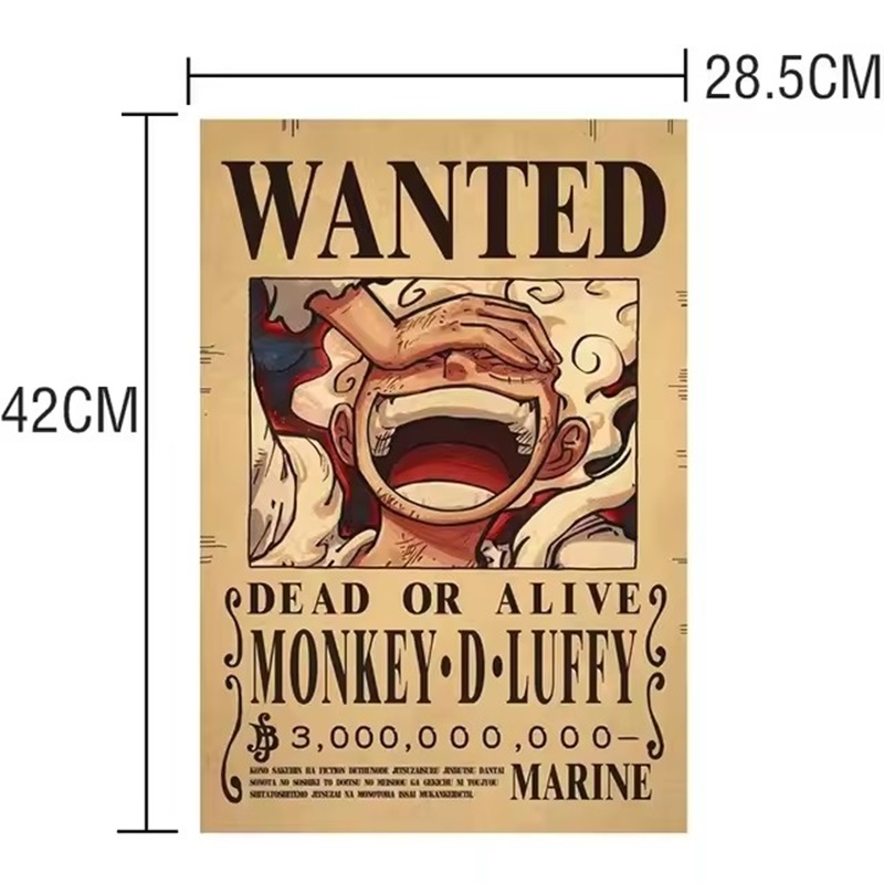 Anime One Piece Plakaty z list – Vintage Collectible Posters recenzja i cena