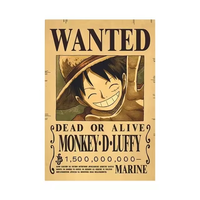 Anime One Piece Plakaty z list – Vintage Collectible Posters recenzja i cena