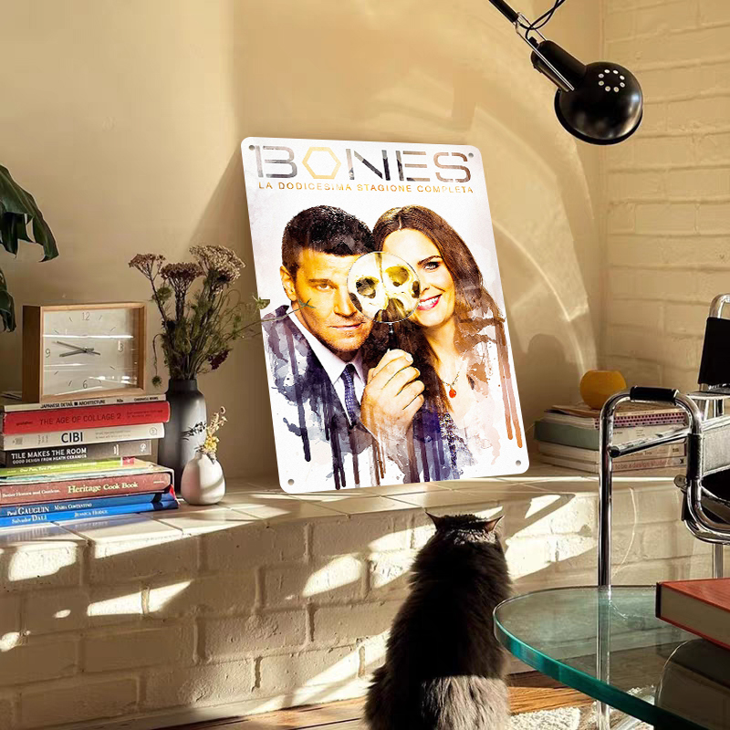 Plakat Bones Sezon 12 Metalowy – Vintage Collectible Posters recenzja i cena